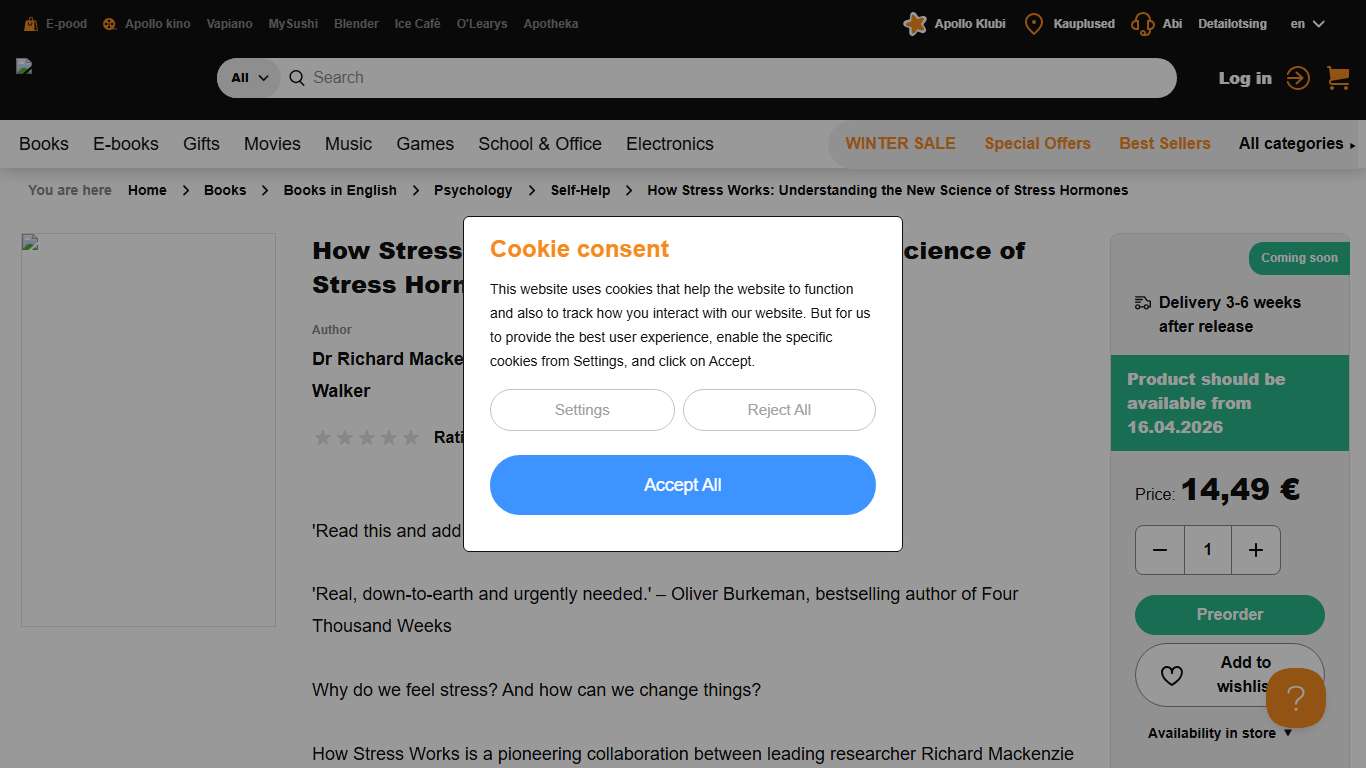 How Stress Works: Understanding the New Science of Stress Hormones Apollo E-pood